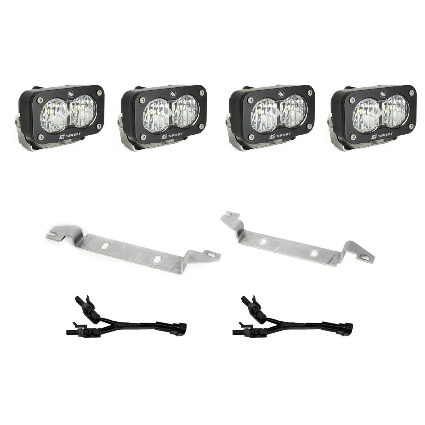 Baja Designs S2 Sport OEM Fog Light Replacement Kit 2025-On Toyota 4Runner Non-TRD Pro