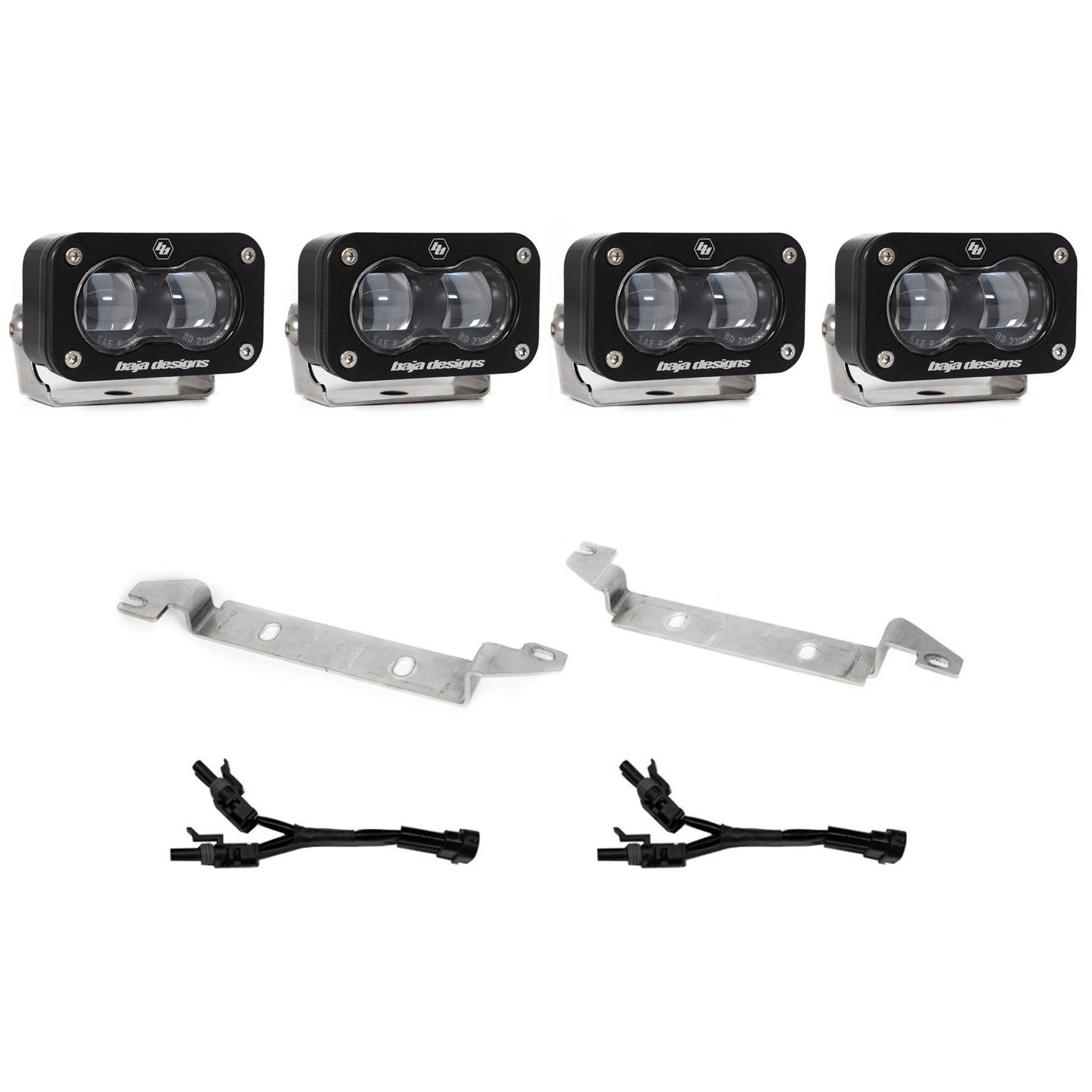 Baja Designs S2 SAE OEM Fog Light Replacement Kit 2025-On Toyota 4Runner Non-TRD Pro
