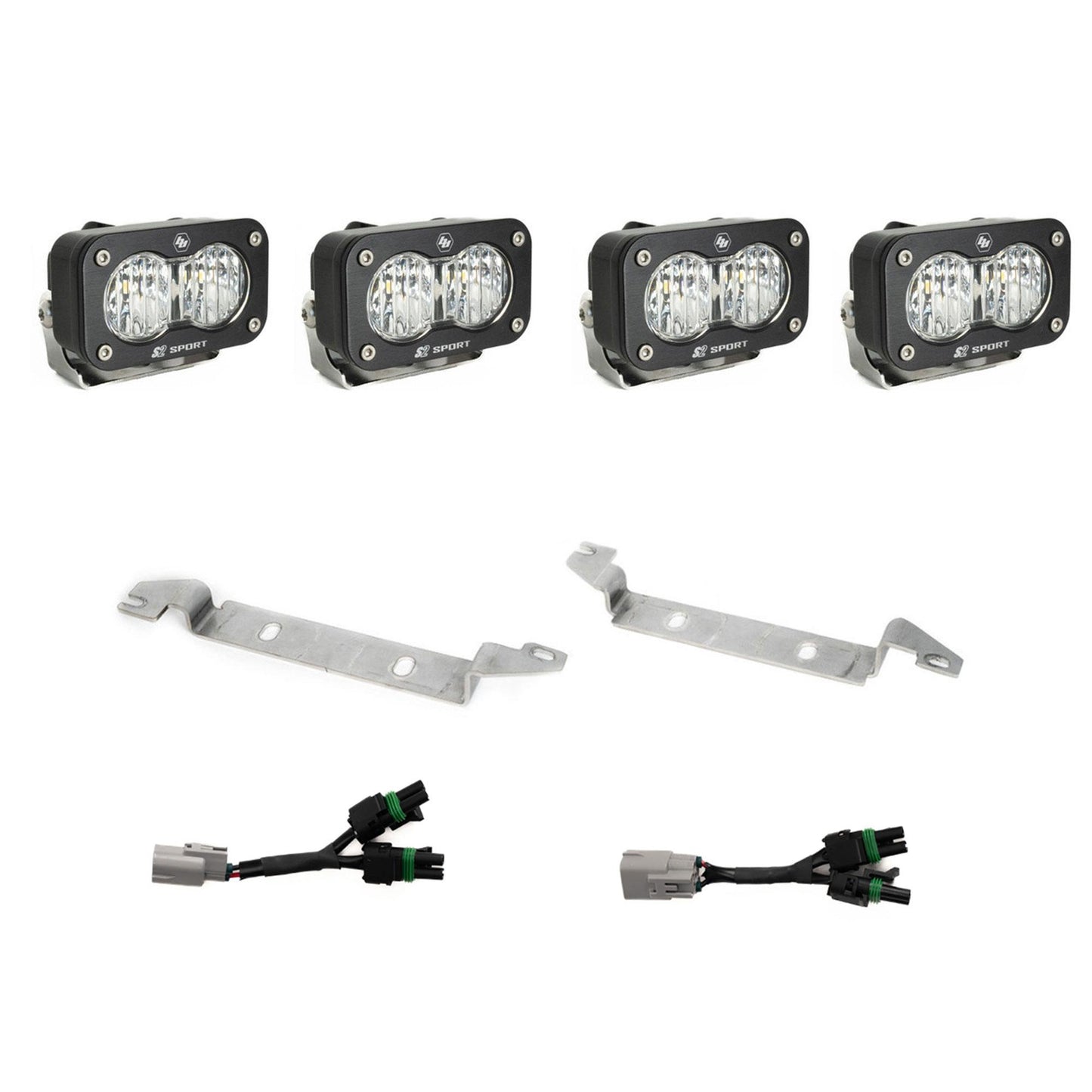 Baja Designs S2 Sport OEM Fog Light Replacement Kit 2025-On Toyota 4Runner TRD Pro/Trailhunter