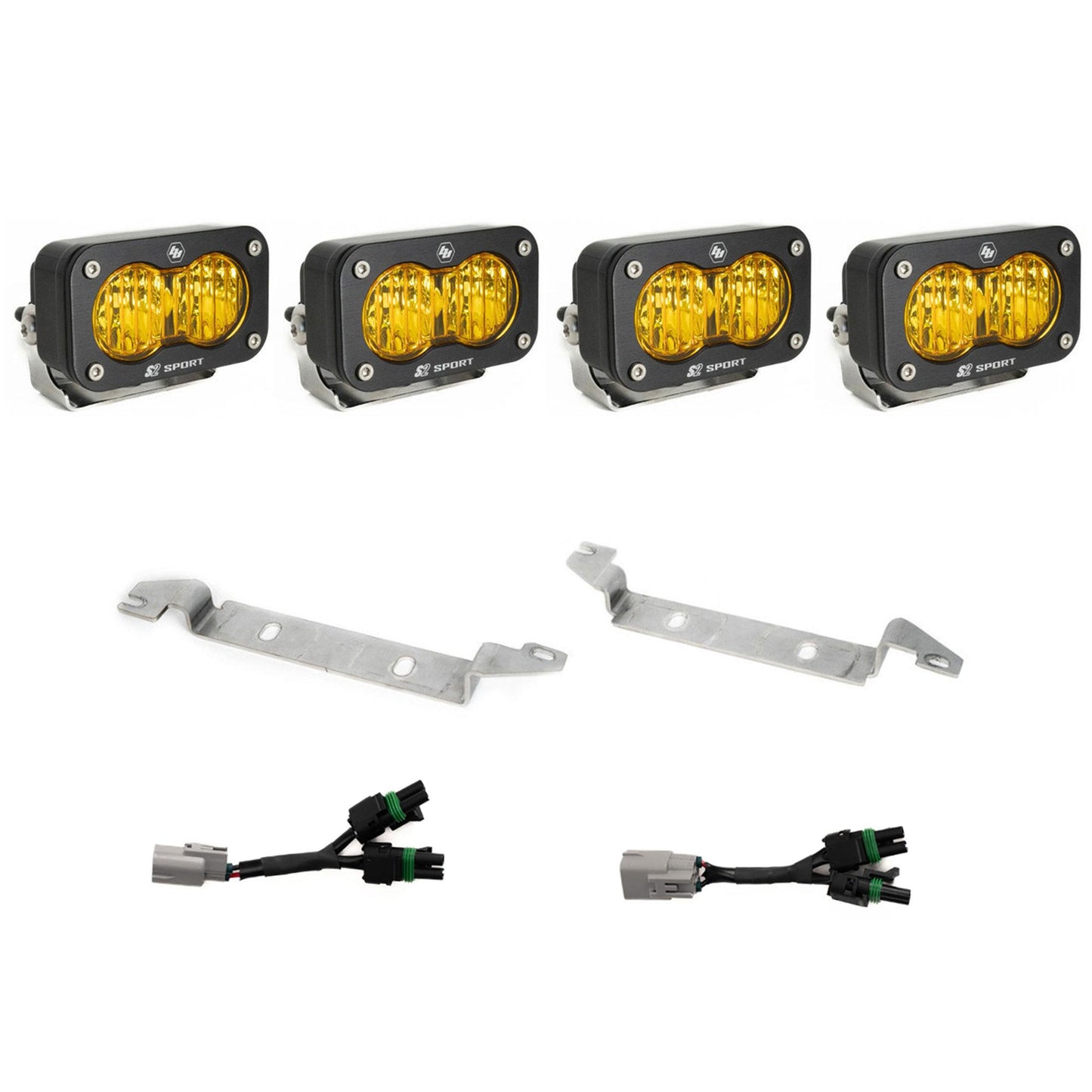 Baja Designs S2 Sport OEM Fog Light Replacement Kit 2025-On Toyota 4Runner TRD Pro/Trailhunter