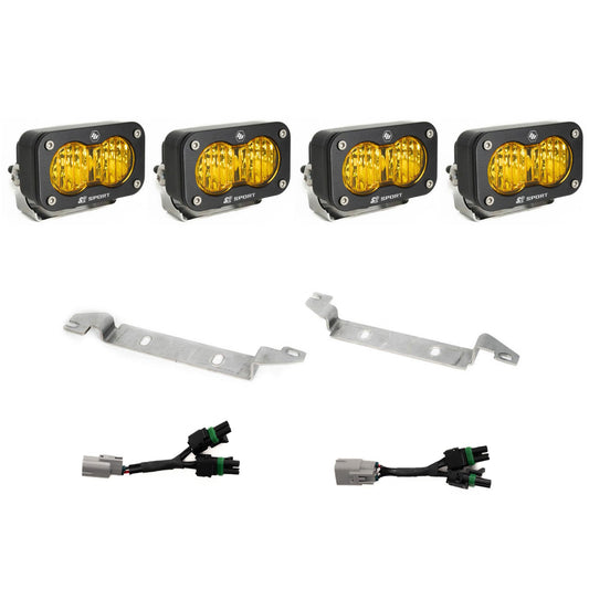 Baja Designs S2 Sport OEM Fog Light Replacement Kit 2024-on Toyota Tacoma TRD Pro/Trailhunter