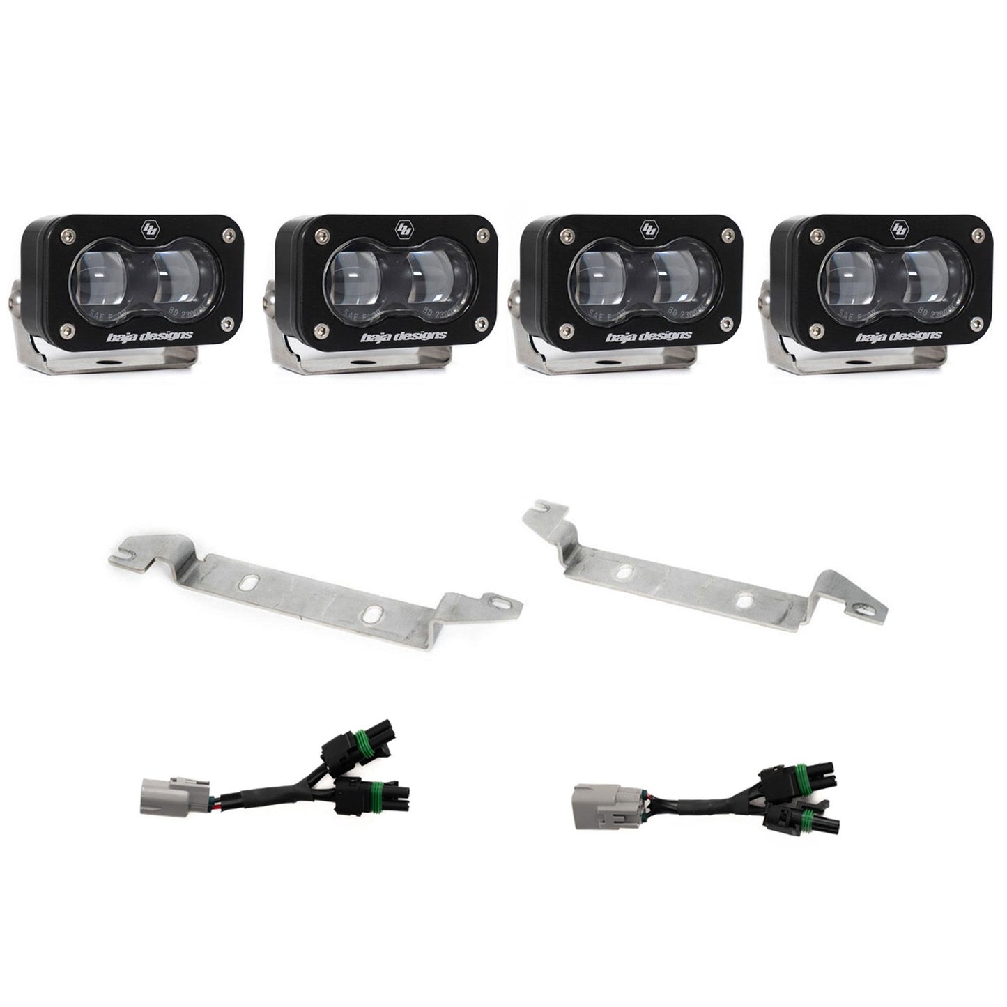 Baja Designs S2 SAE OEM Fog Light Replacement Kit 2024-On Toyota Tacoma TRD Pro/Trailhunter