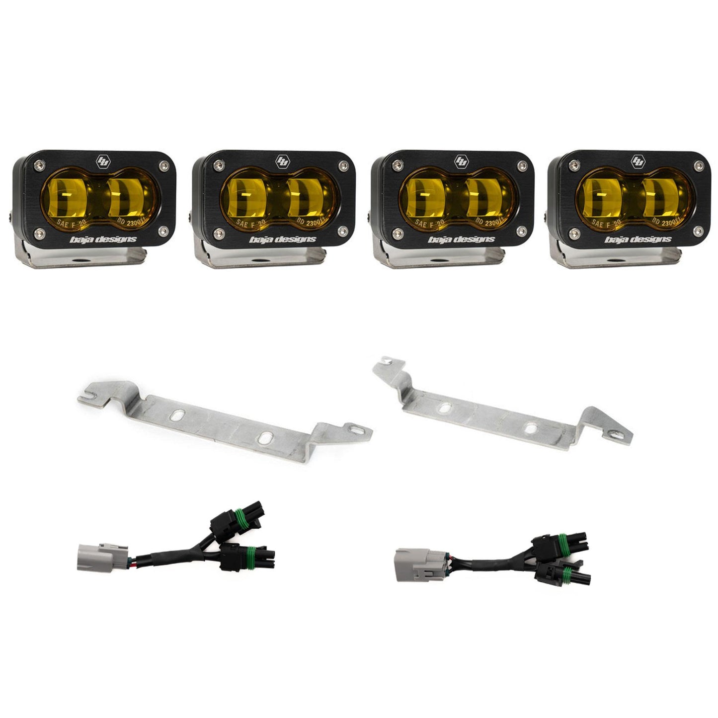 Baja Designs S2 SAE OEM Fog Light Replacement Kit 2024-On Toyota Tacoma TRD Pro/Trailhunter