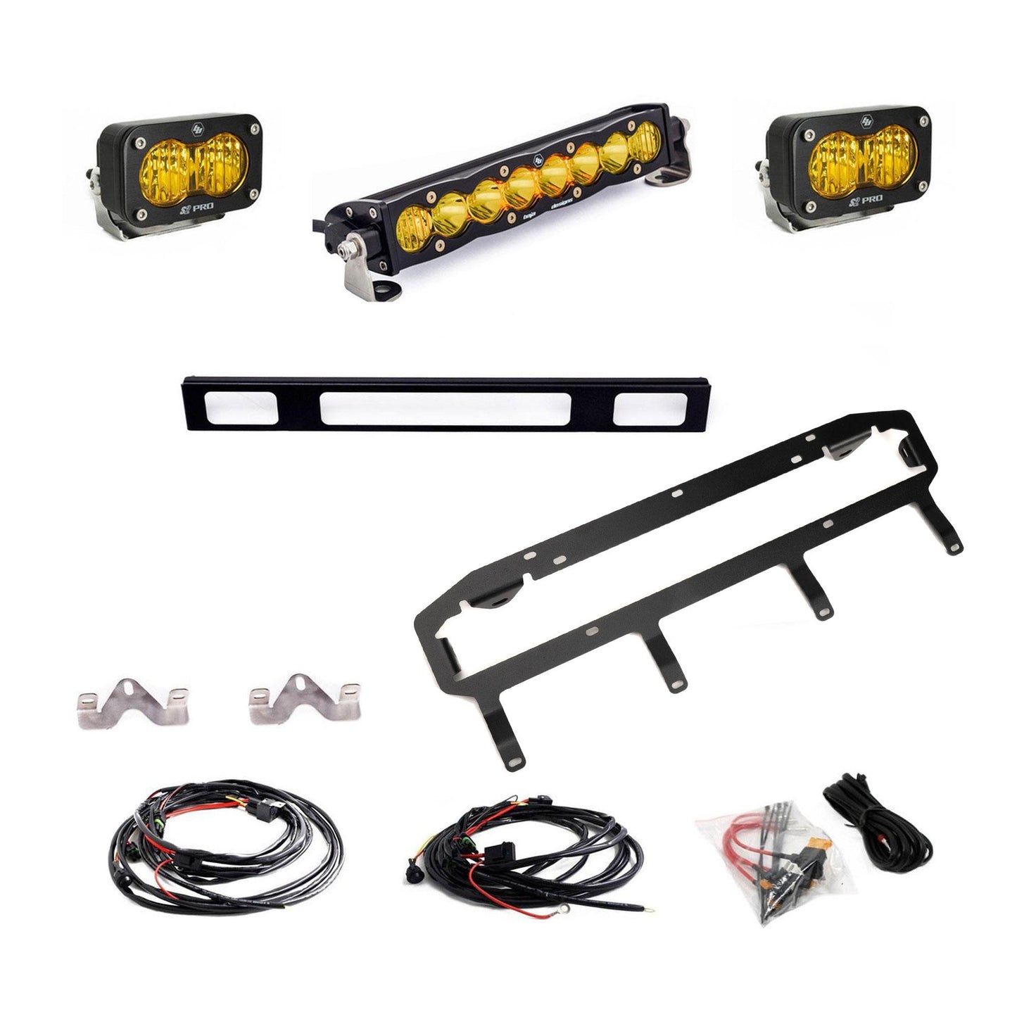 Baja Designs S8 10 Inch S2 Pro Grille Light Replacement Kit 2025-On Toyota 4Runner TRD Pro