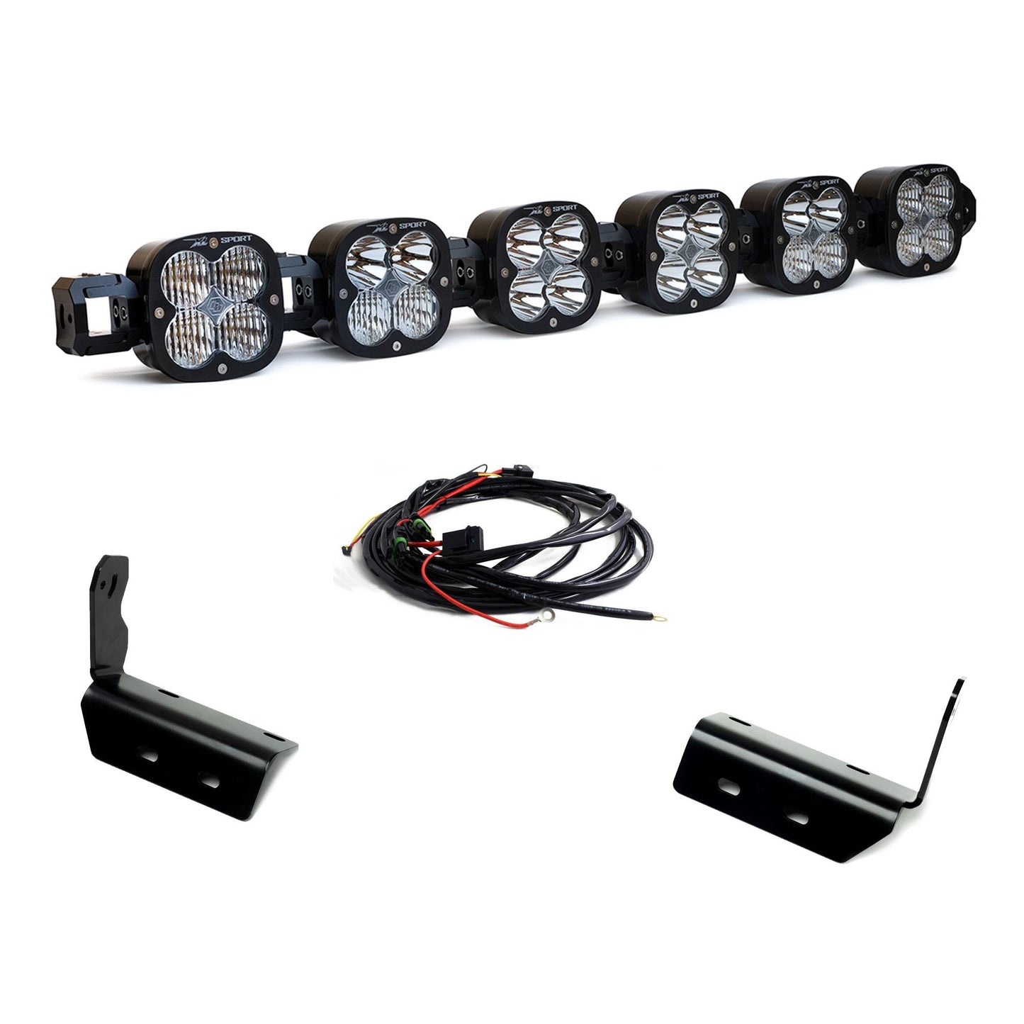 Baja Designs Ford 6 XL Linkable Bumper Light Kit 24-25 Ford F-150 Raptor R/37