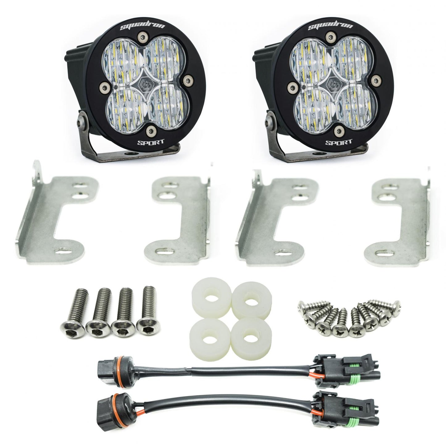 Baja Designs Jeep JL Fog Pocket Kit 2018 Wrangler JL