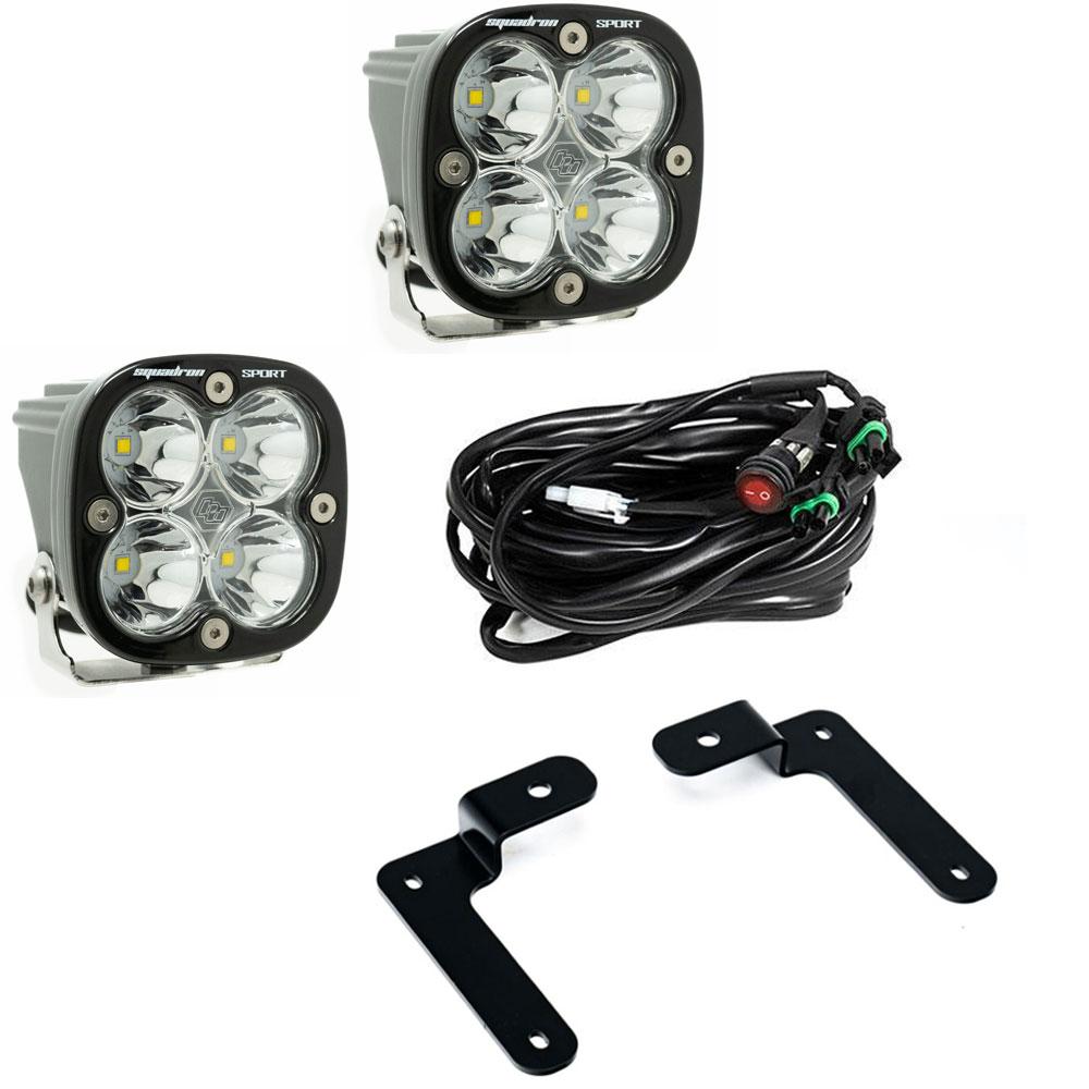 Baja Designs Jeep JL A-Pillar Light Kit 2018 Wrangler JL