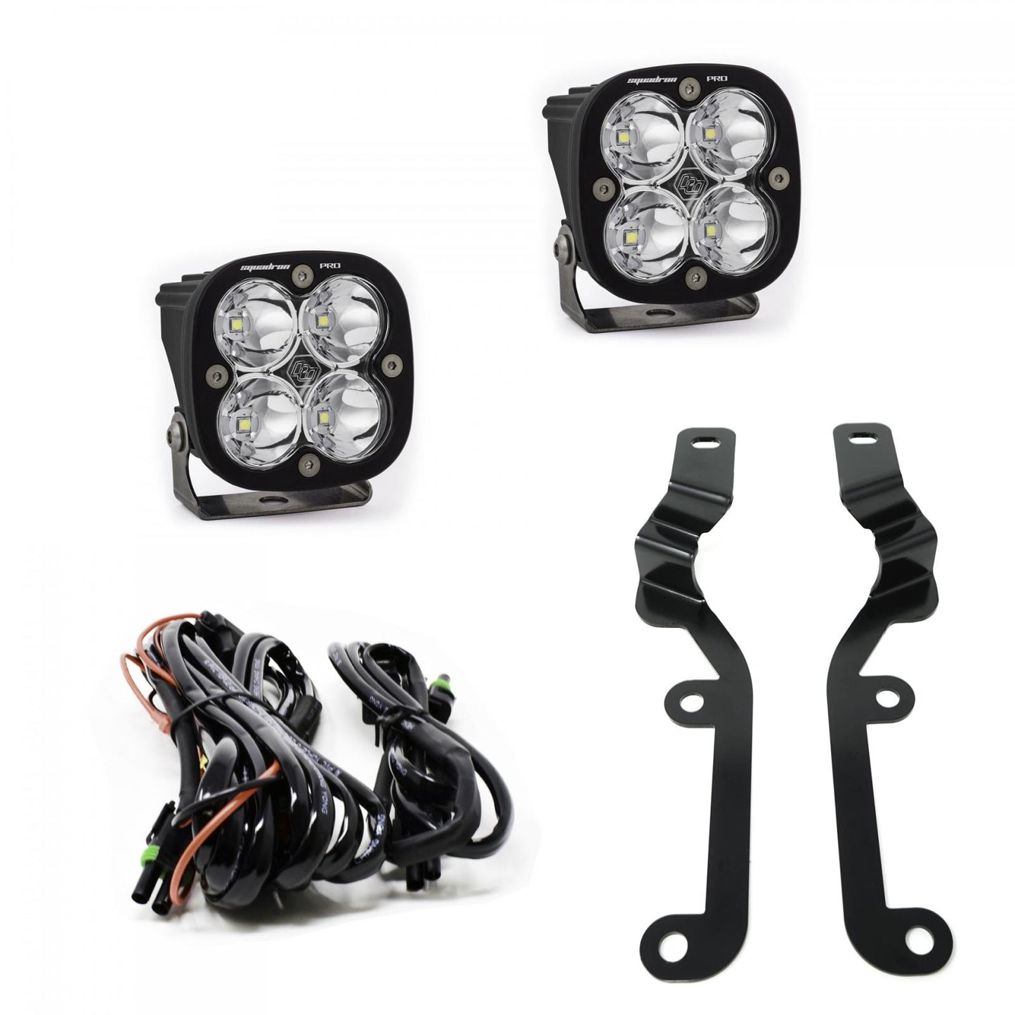 Baja Designs Silverado 1500 A-Pillar Kit Squadron Pro 2019 Silverado 1500
