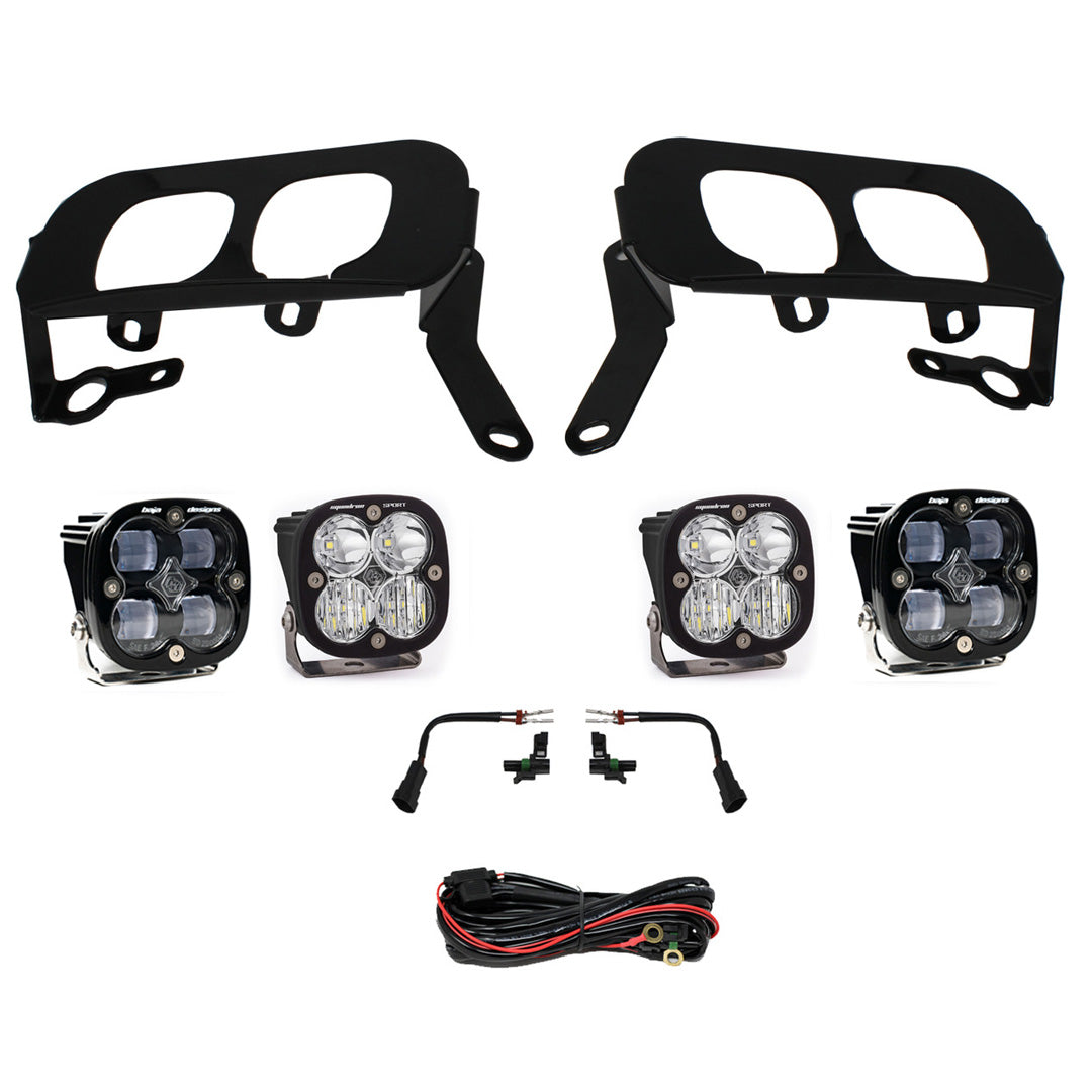 Baja Designs Silverado 1500 Fog Pocket Kit 14-15 FPK, SAE W/C & Sport D/C