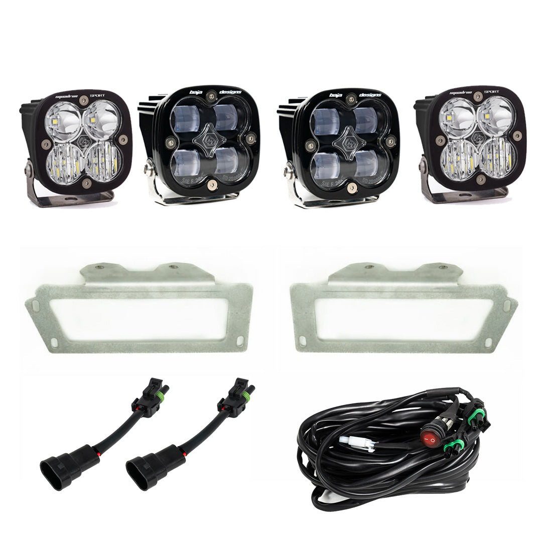 Baja Designs Ram 2500/3500 Fog Lights SAE Fog Pocket Kit 10-18 RAM 1500 09-12 Ram 2500/3500