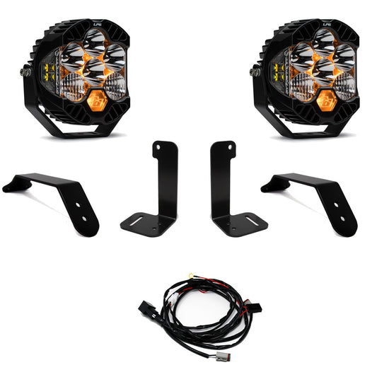 Baja Designs Jeep JL/JT Dual LP6 Auxiliary Light Kit w/Upfitter