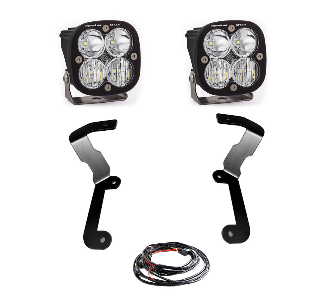 Baja Designs Sierra 1500 19-On Squadron Sport A Pillar Light Kit