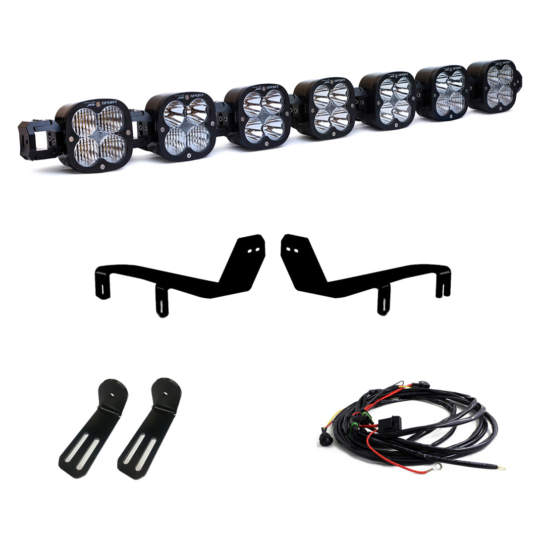 Baja Designs 7 XL Linkable LED Light Kit For 17-19 Ford Super Duty