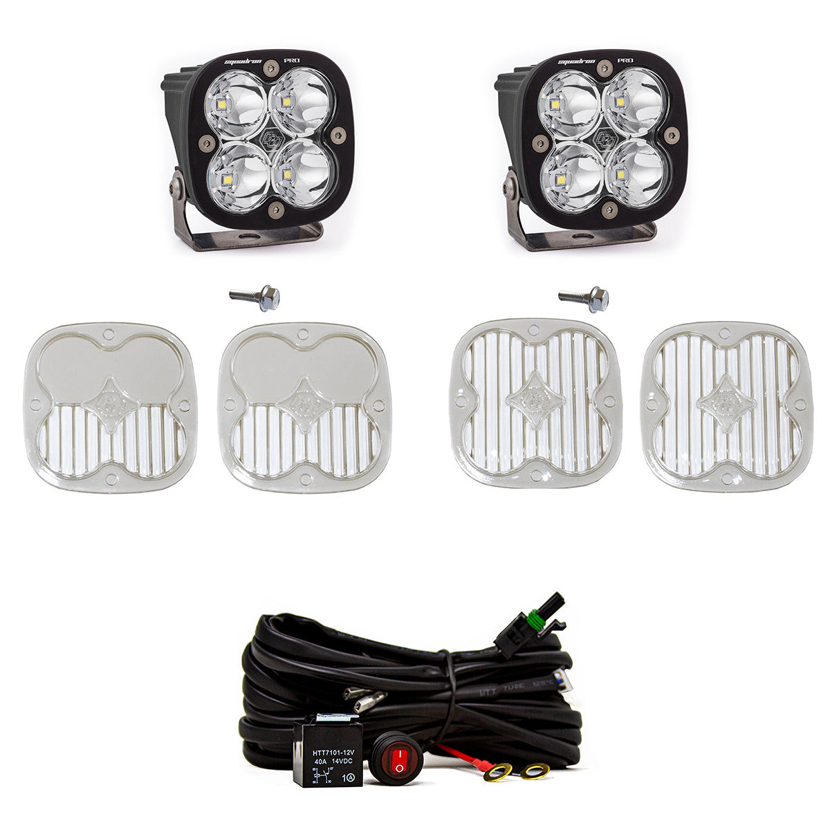 Baja Designs Bronco A Piller Light Kit 21-Up Ford Bronco Squadron Pro Spotr