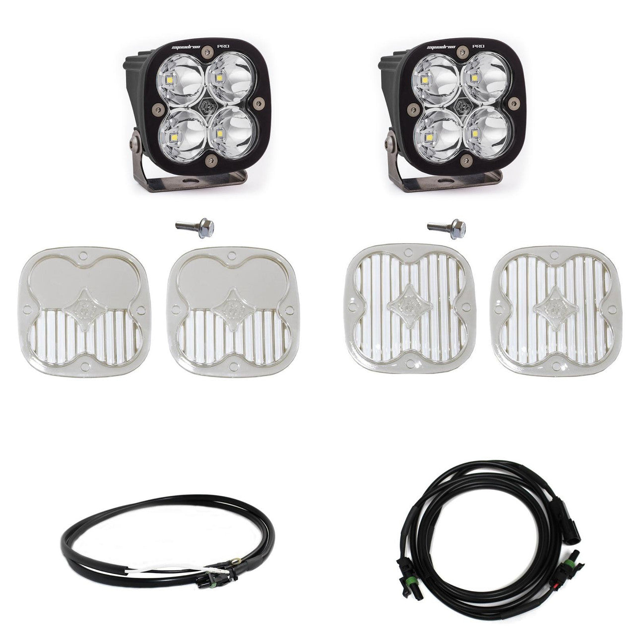 Baja Designs Bronco A Piller Light Kit 21-Up Ford Bronco Squadron ProSpot w/Upfitter