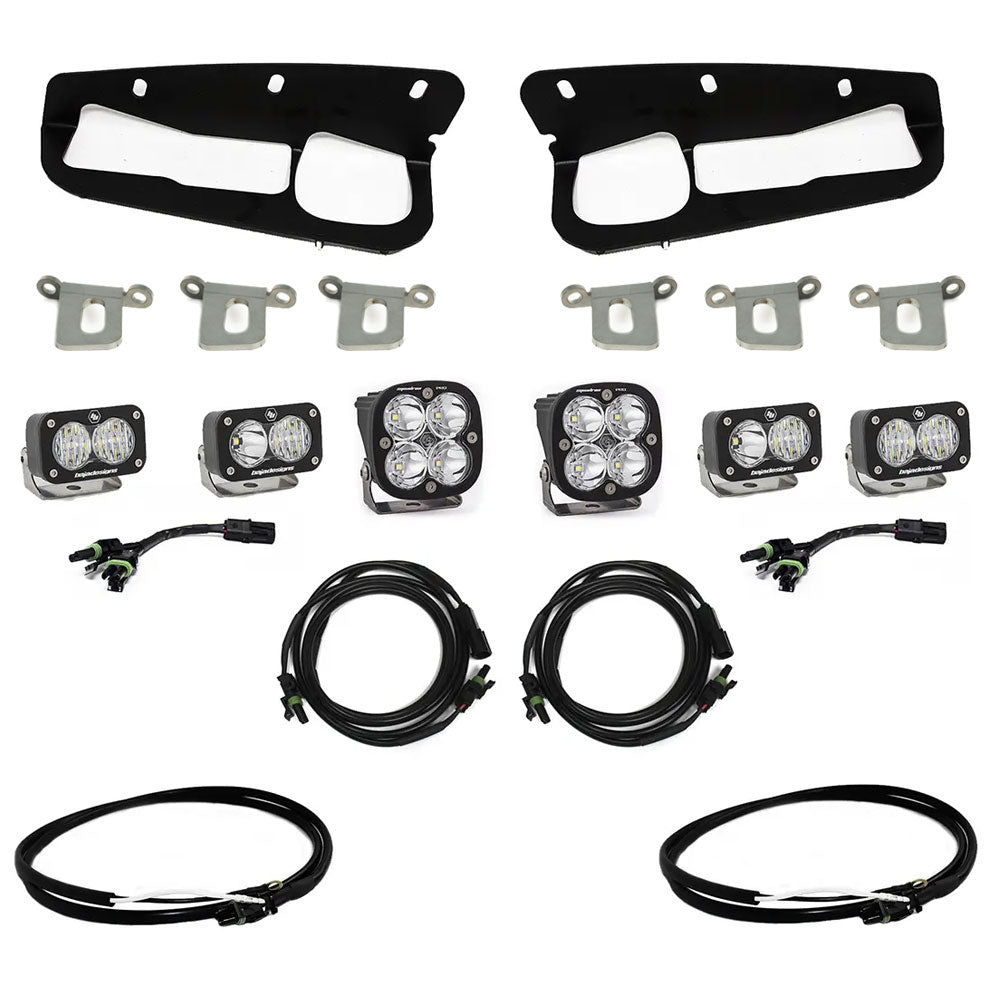 Baja Designs Bronco Fog Pocket Kit 21-Up Ford Bronco Pro w/Upfitter