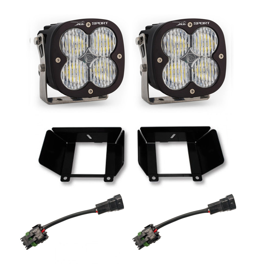 Baja Designs Ford XL Pro Fog Pocket Kit Ford 2015-2017 F-150
