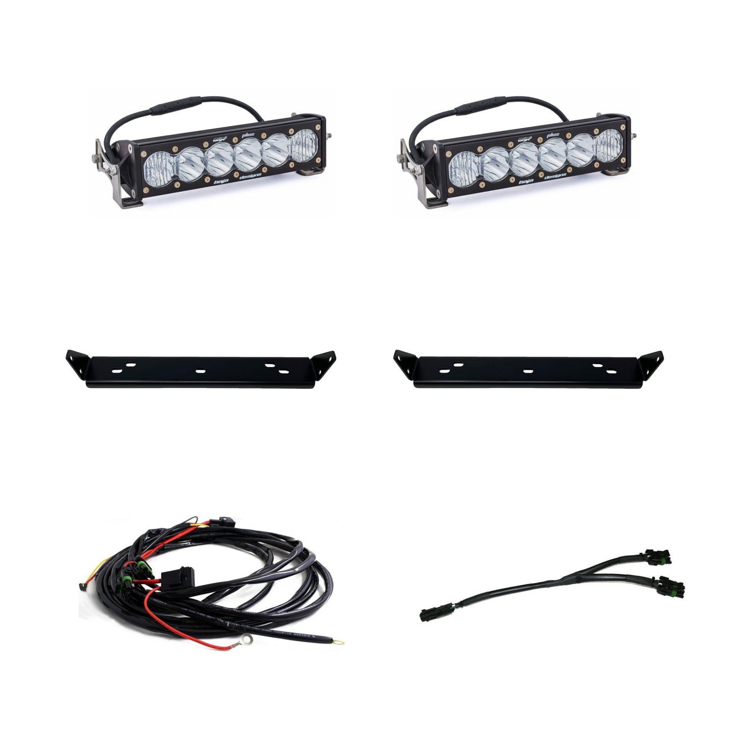 Baja Designs 10 Inch Onx6 D/C Behind Grill Kit fits 21-On Ford Raptor