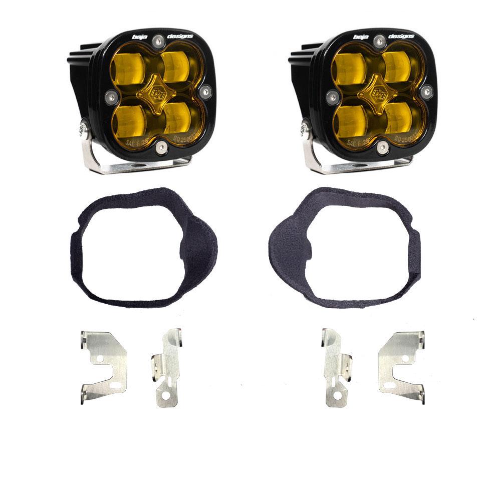 Baja Designs Mercedes Squadron Pro Fog Pocket Light Kit For Mercedes 2014-2018 Sprinter Van