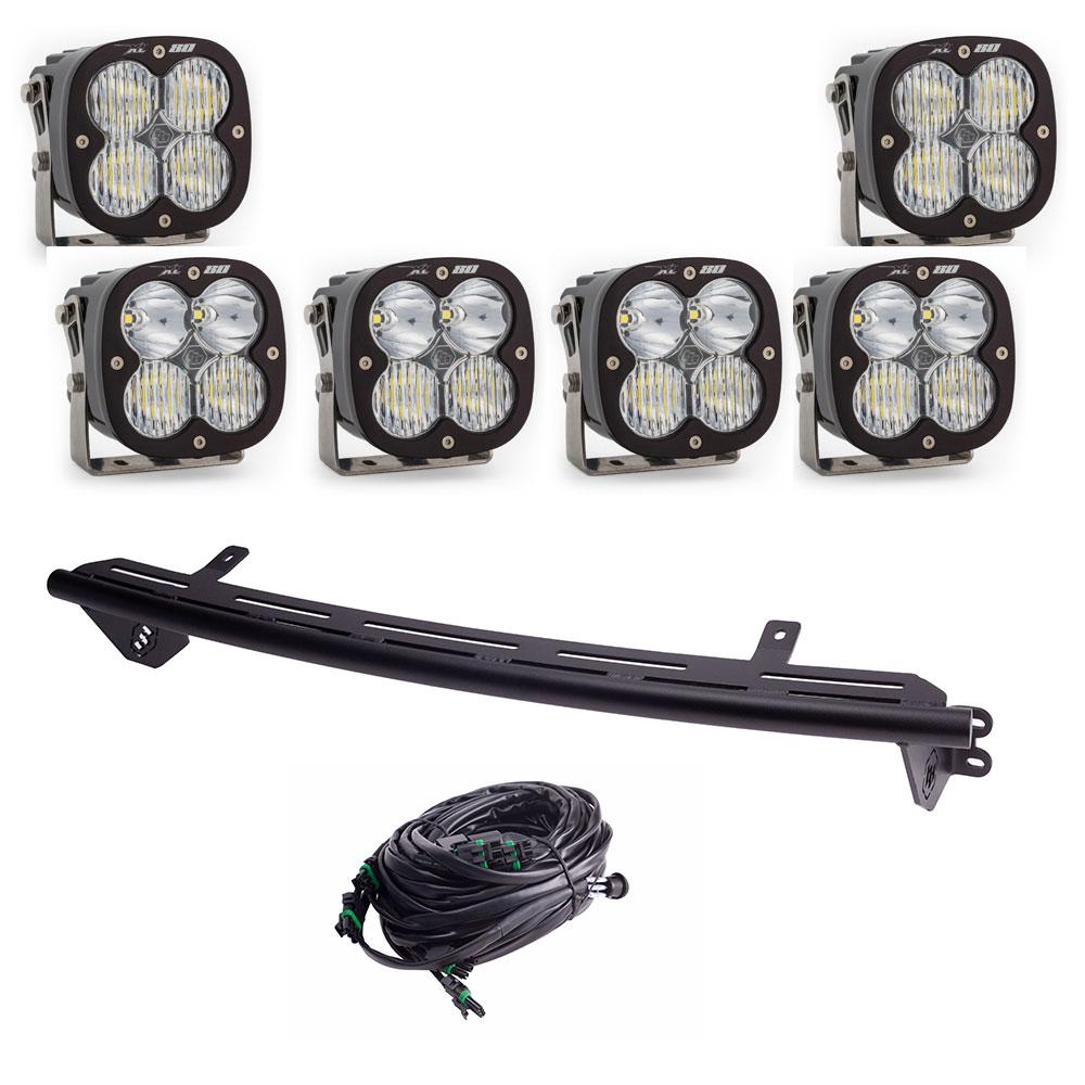 Baja Designs Ford Super Duty 23-On XL 80 Bull Bar Light Kits Kit