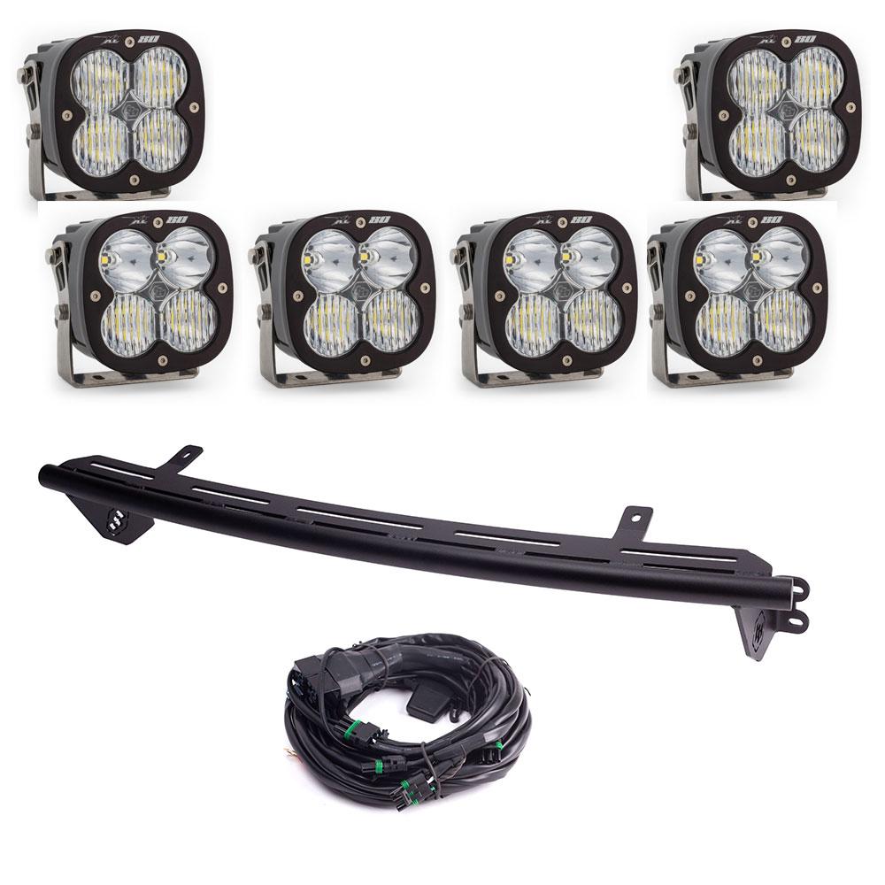 Baja Designs Ford Super Duty 23-On XL 80 Bull Bar Light Kits Kit