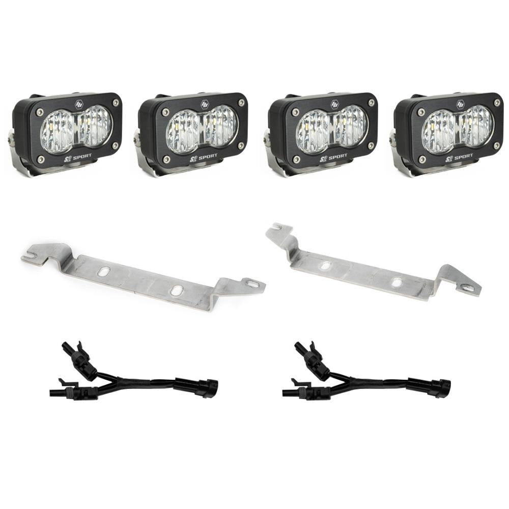 Baja Designs 2024-Present Toyota Tacoma S2 Sport OEM Fog Light Replacement Kit