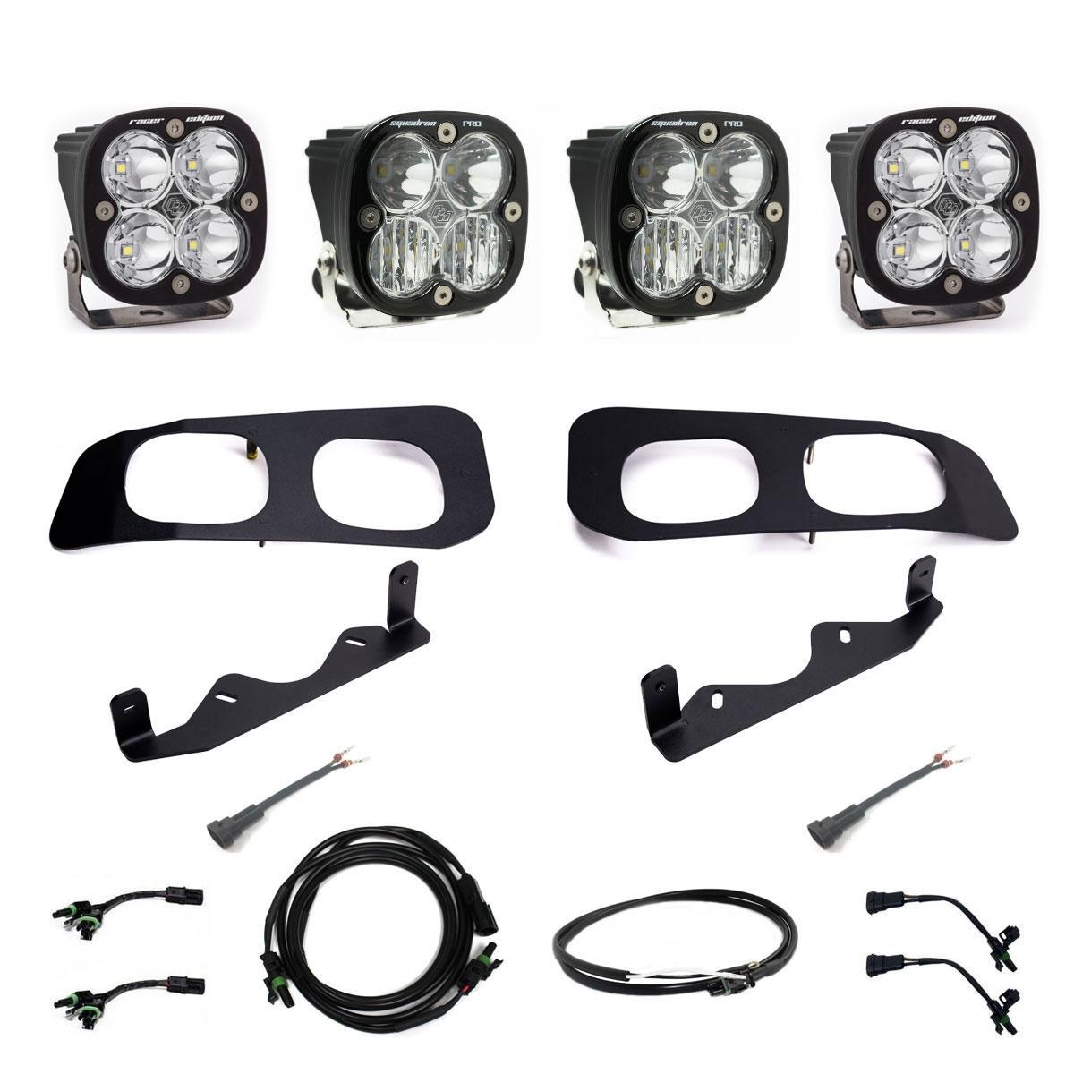 Baja Designs Ford Super Duty 2023-On Dual Pro Fog Kit