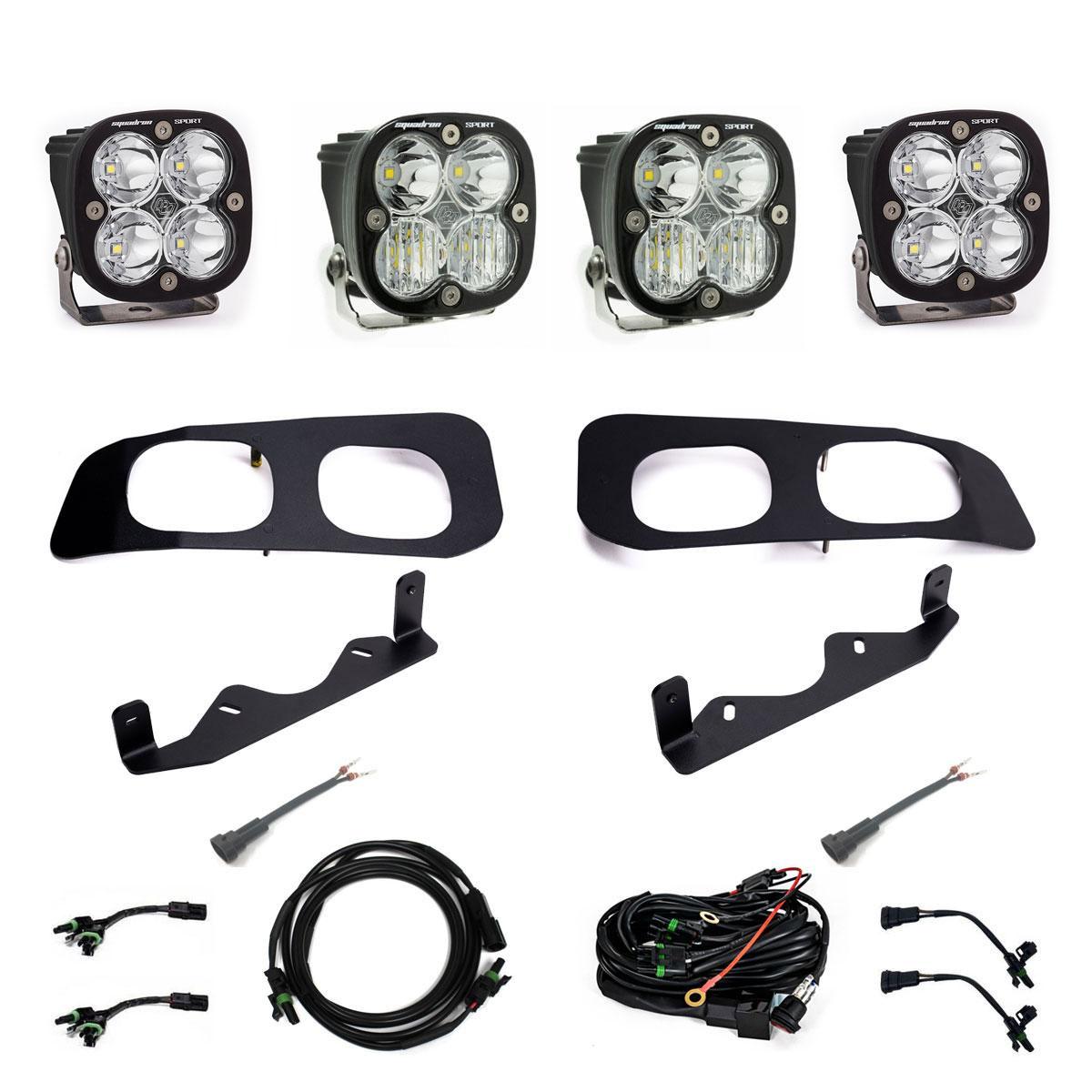 Baja Designs Ford Super Duty 2023-On Dual Pro Fog Kit