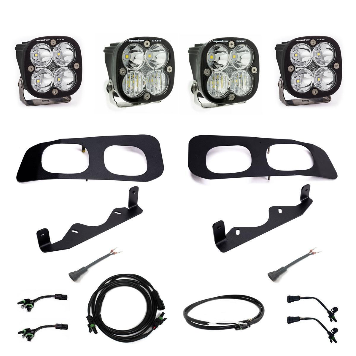 Baja Designs Ford Super Duty 2023-On Dual Pro Fog Kit
