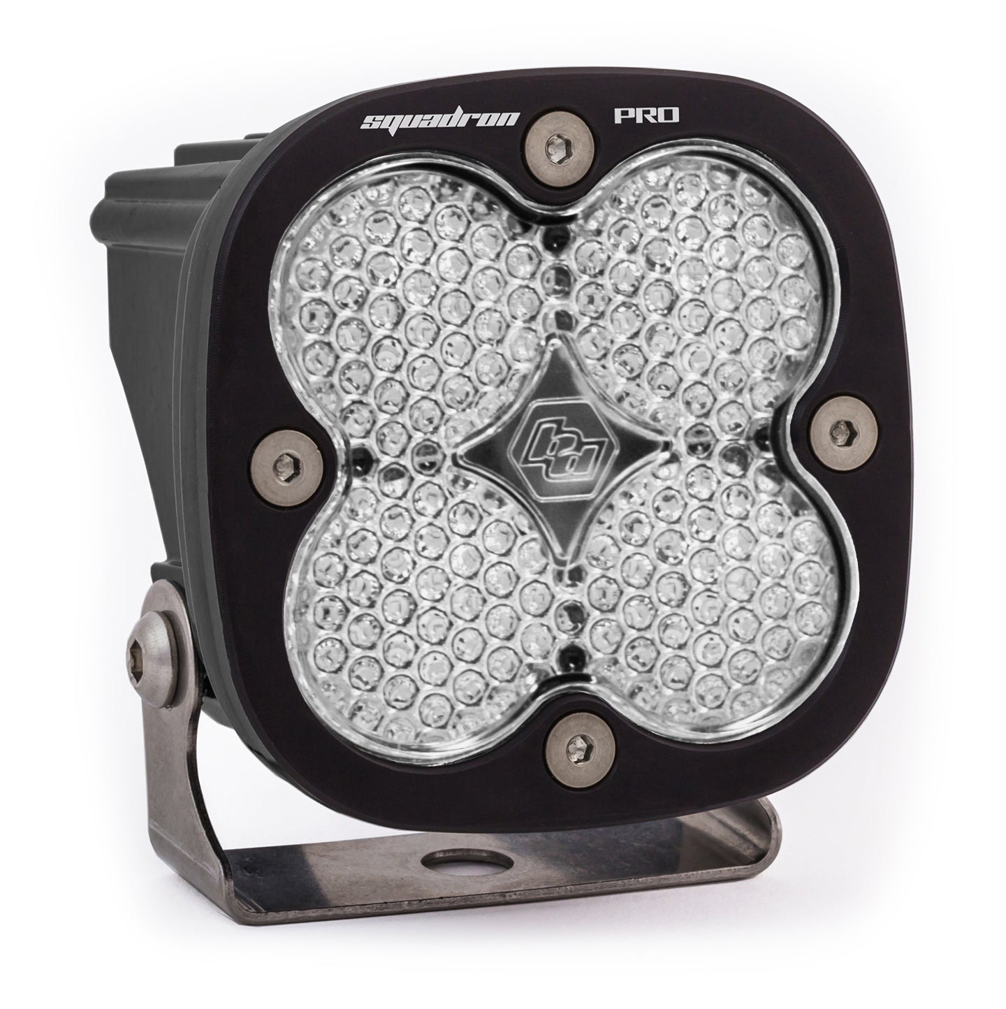 Baja Designs LED Light Pod Black Clear Lens Squadron Pro