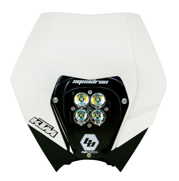 Baja Designs KTM A/C LED Light Kit 08-13 KTM W/Head Shell Squadron Pro