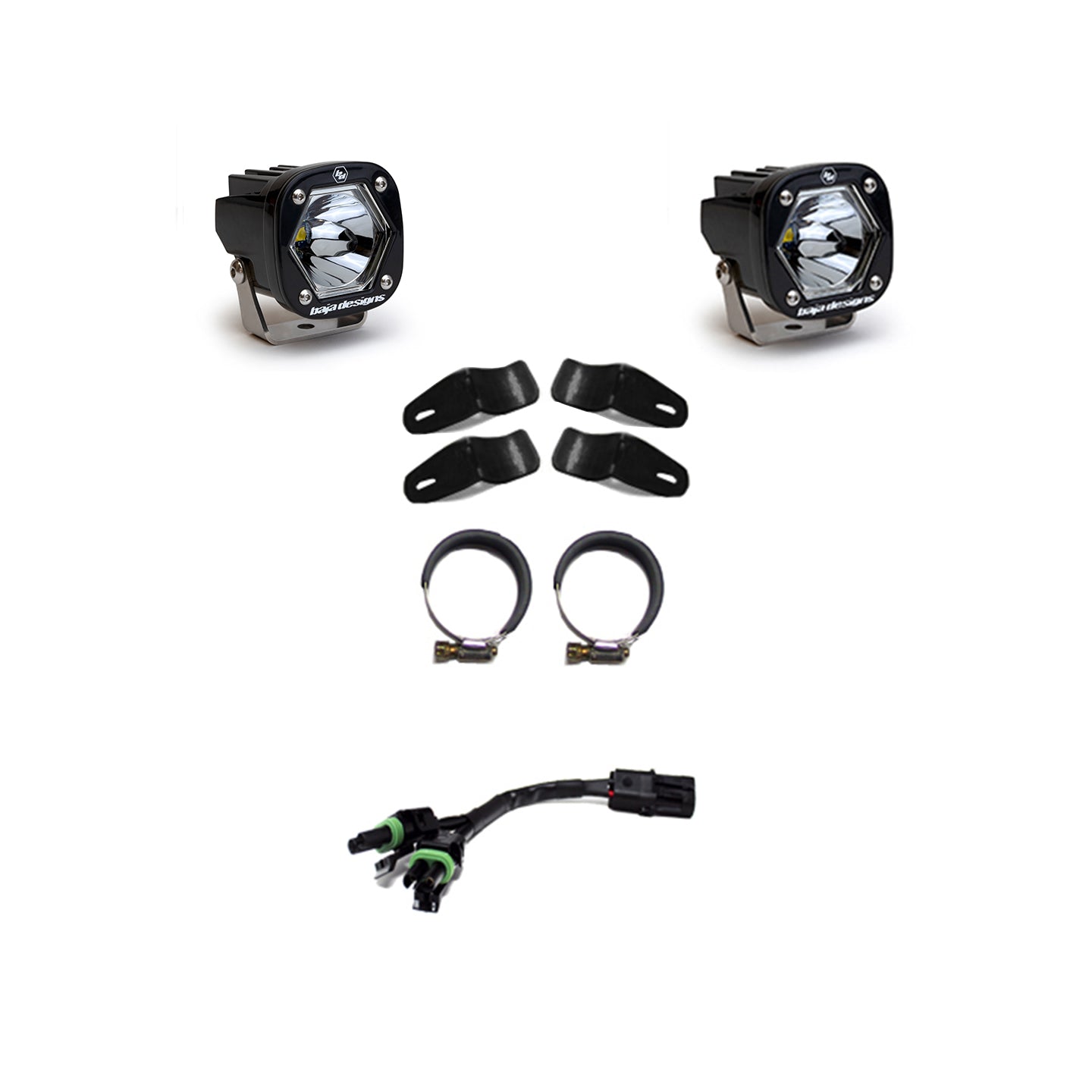 Baja Designs S1 Universal Moto Kit w/EFI