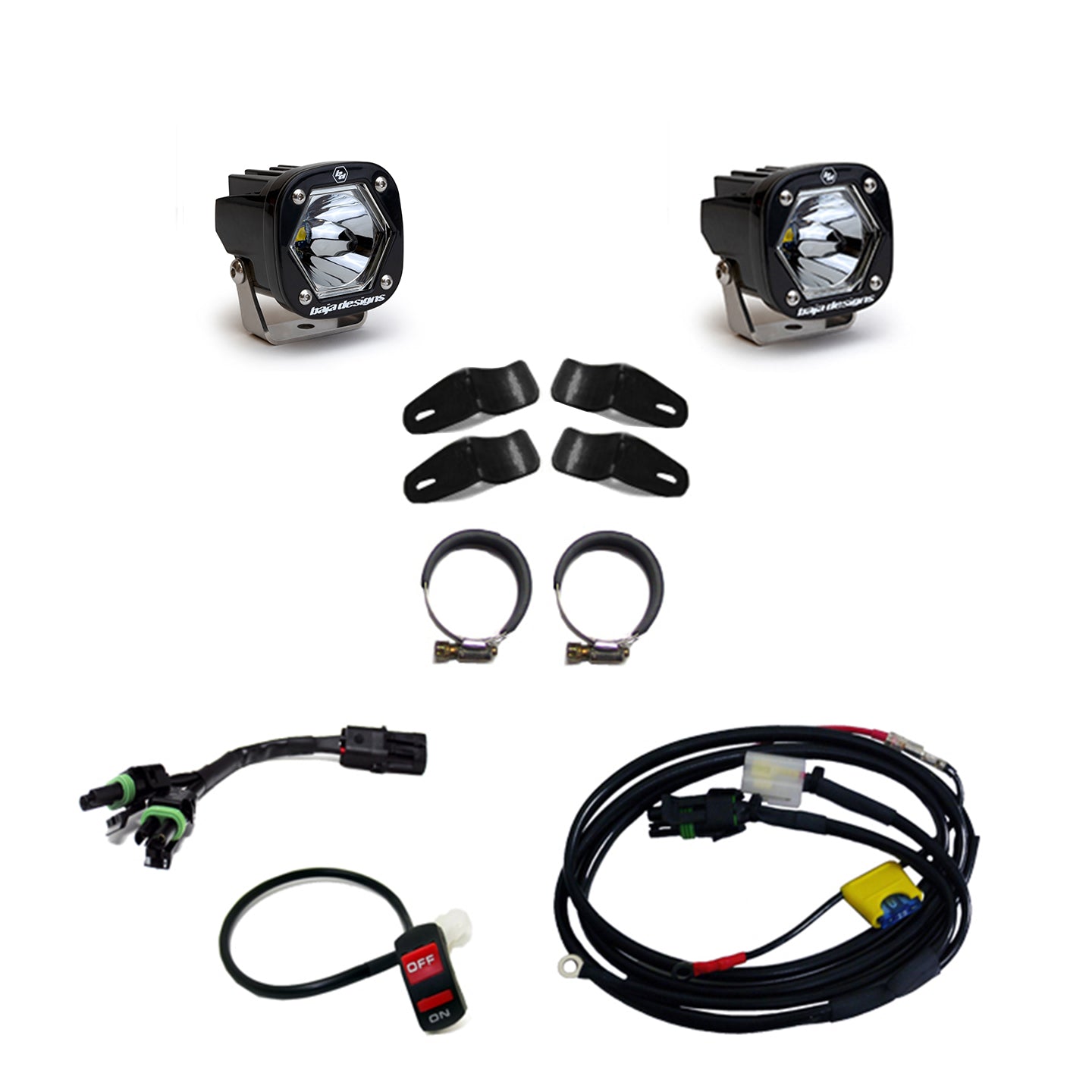 Baja Designs S1 Universal Moto Kit