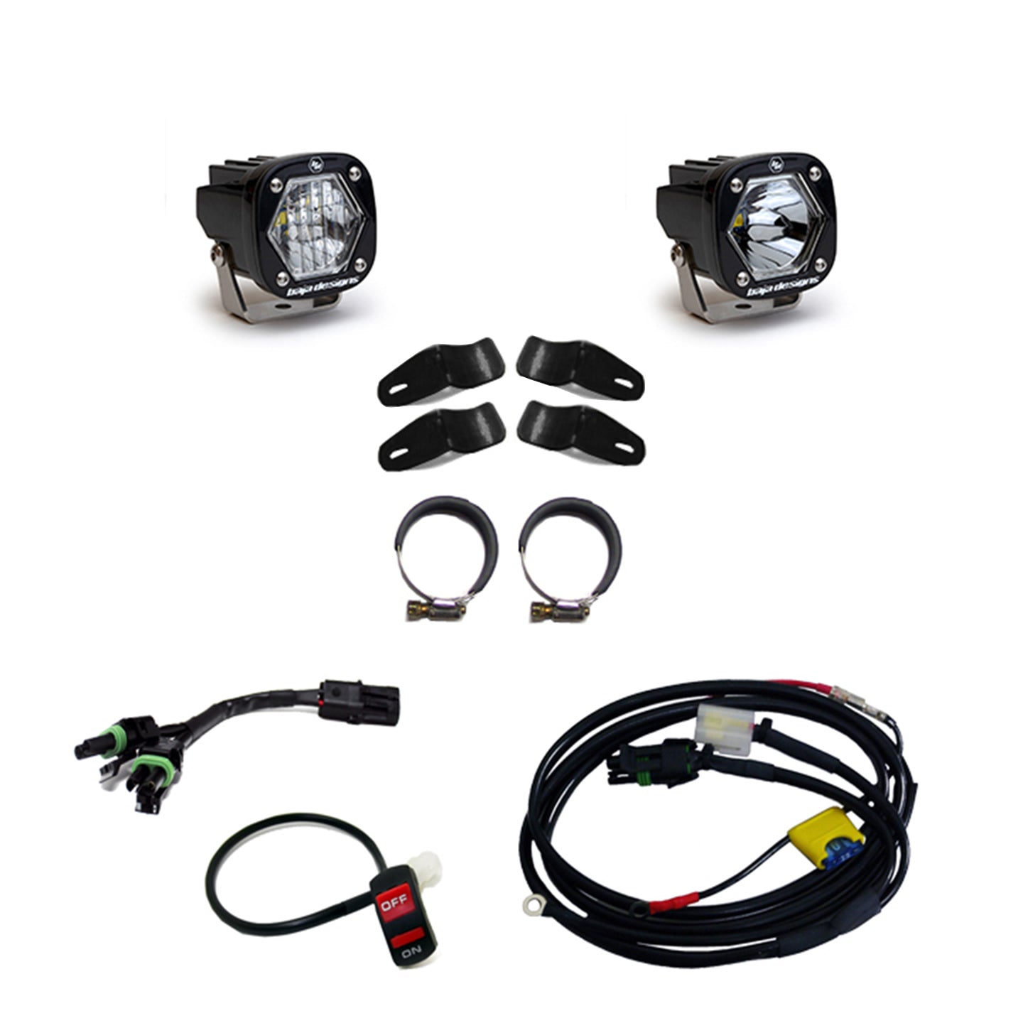 Baja Designs S1 Universal Moto Kit
