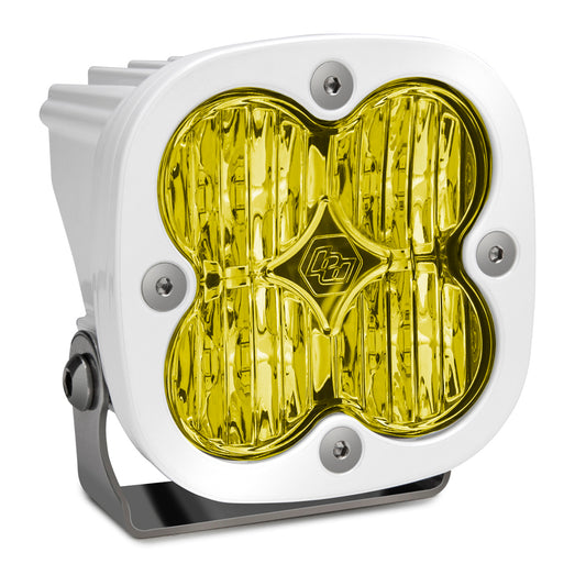 Baja Designs LED Light Pod Wide Cornering Pattern Amber Squadron Sport