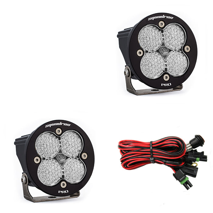 Baja Designs LED Light Pods Clear Lens Pair Squadron R Pro