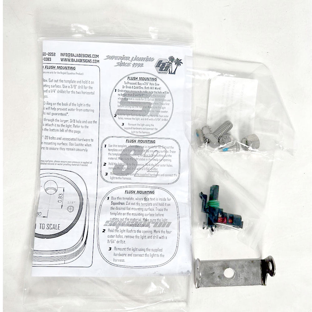 Baja Designs Squardron/S2 Series Parts Bag