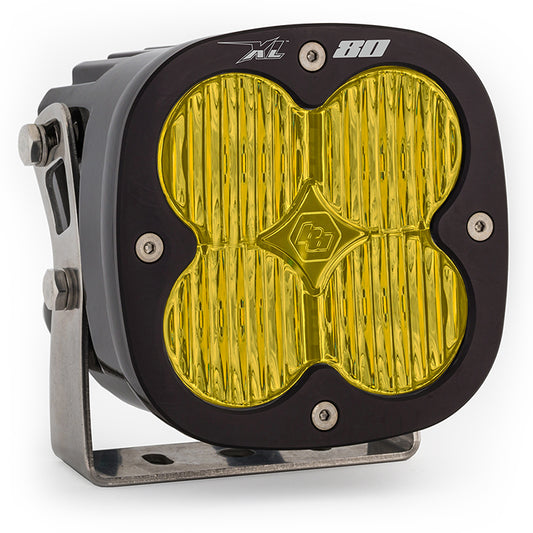 Baja Designs LED Light Pods Amber Lens Spot Pair XL80