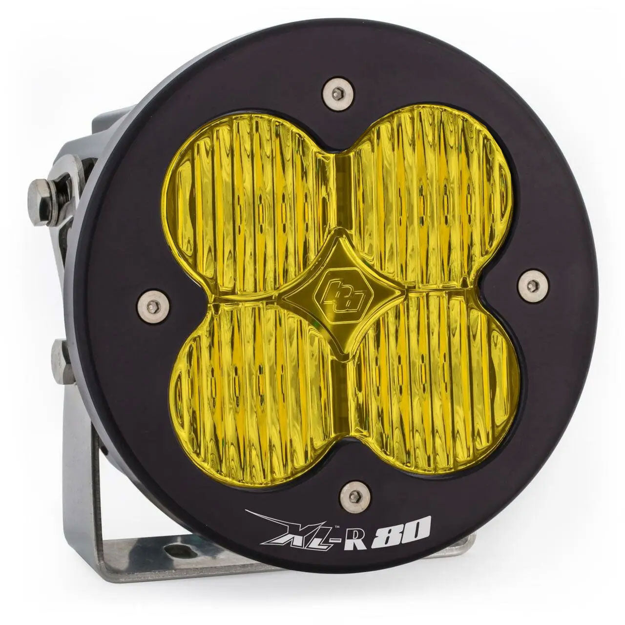 Baja Designs LED Light Pods Amber Lens Spot Pair XL R 80