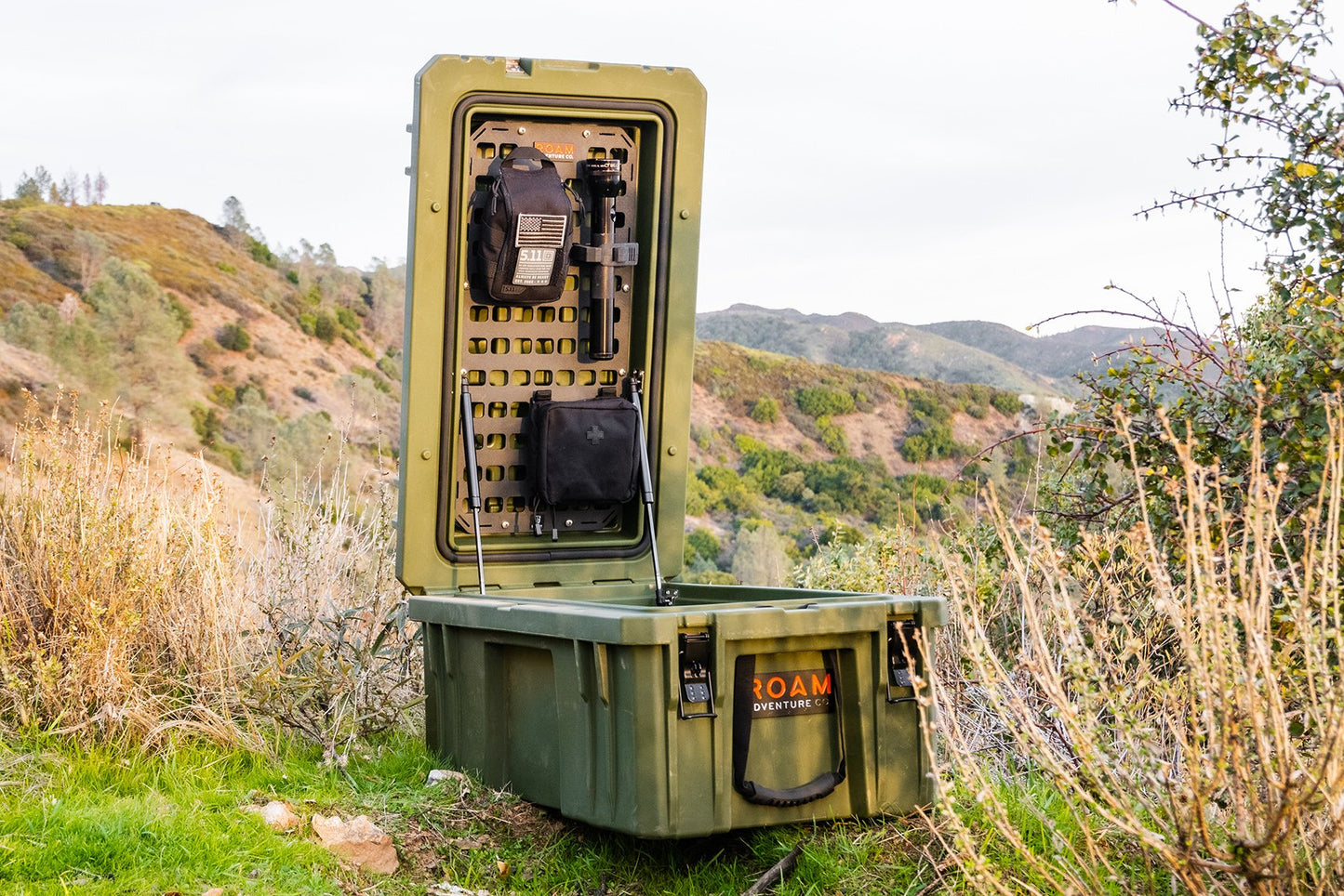 Roam 160L Rugged Case Molle Panel