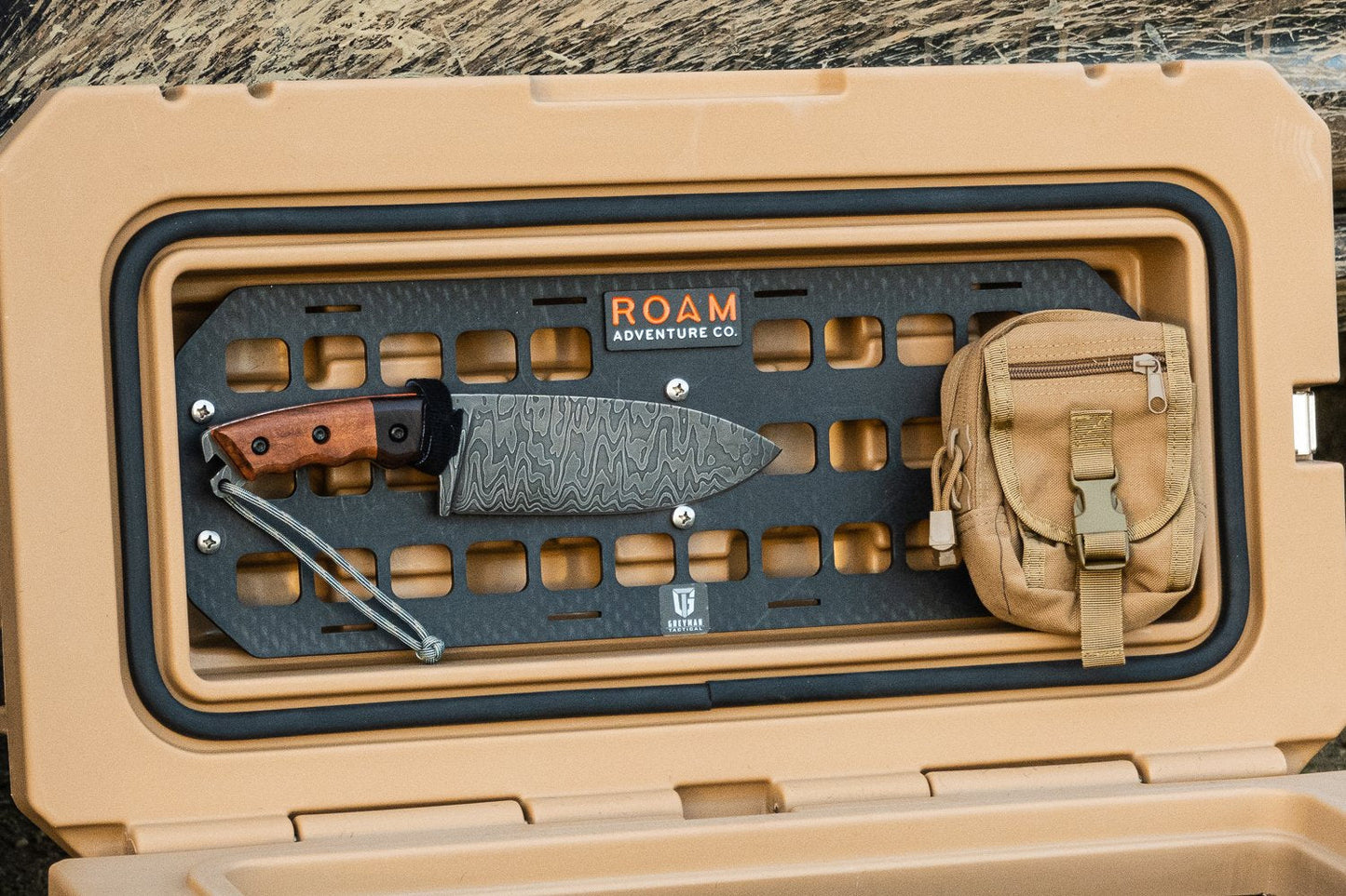 Roam 105L Rugged Case Molle Panel