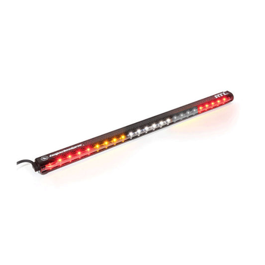 Baja Designs 30 Inch Light Bar RTL-W Solid Amber, White Center, Flashing Amber
