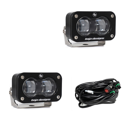 Baja Designs S2 SAE, Pair LED Spot