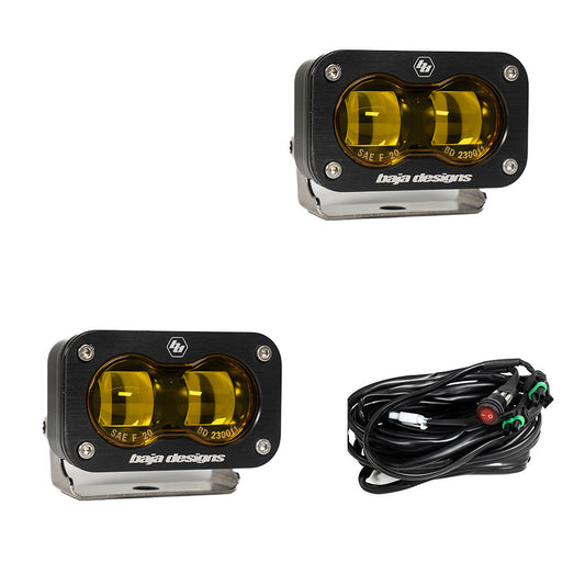 Baja Designs S2 SAE, Pair LED Spot
