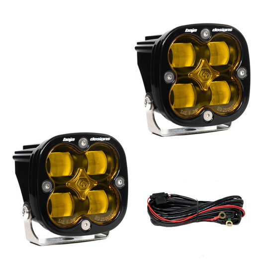Baja Designs Squadron SAE Pair LED Spot