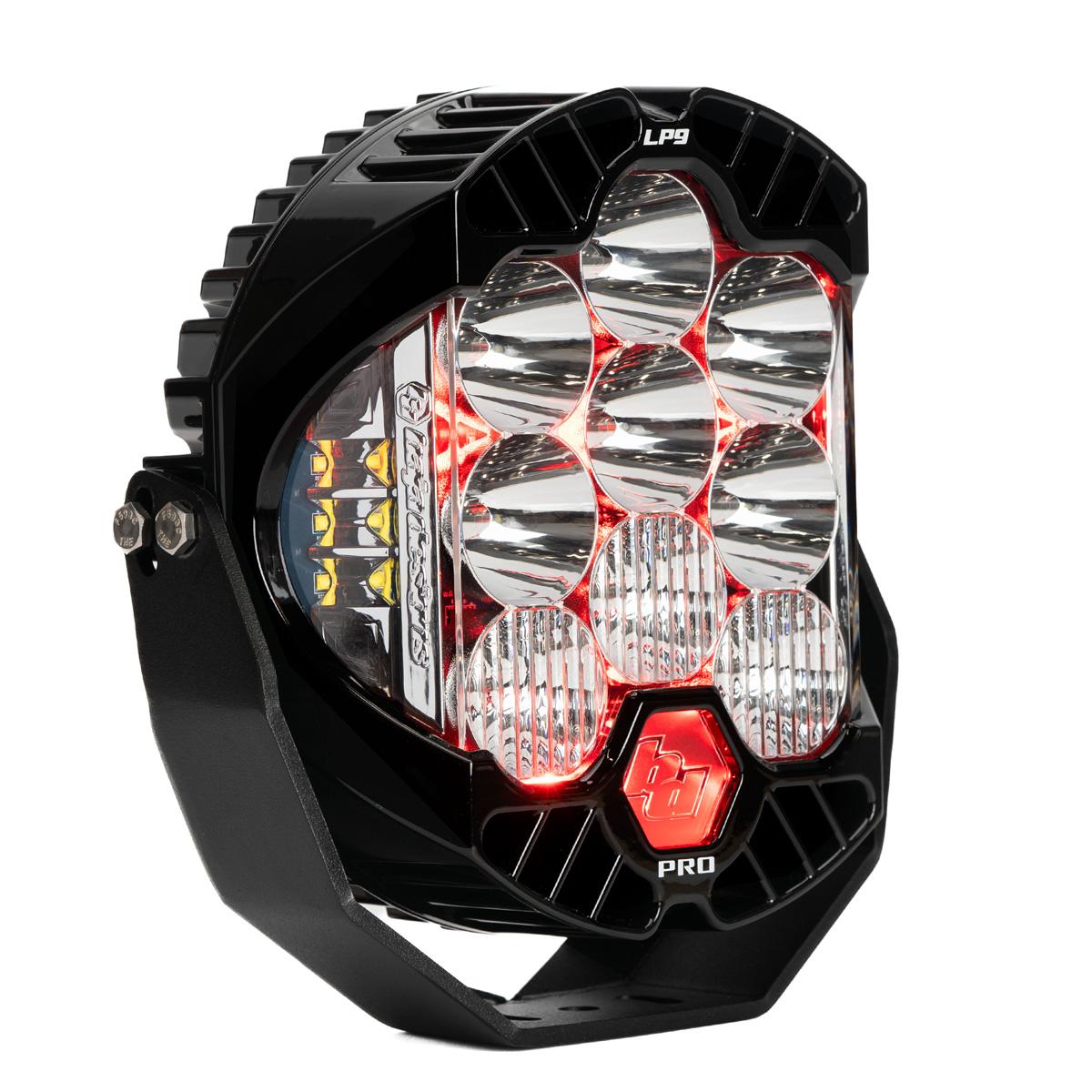 Baja Designs LP9 Pro LED Auxiliary Light Pod Light Pattern Driving/Combo Clear Lens