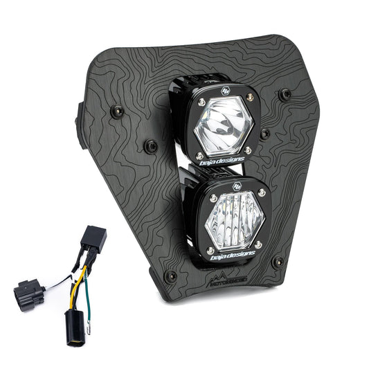 Baja Designs KTM Dual S1 Gemini (D/C) LED Headlight Kit 2024-2025 KTM XCF-W, EC