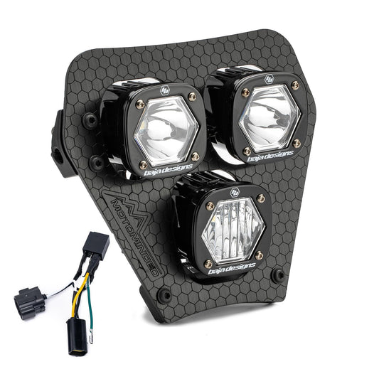 Baja Designs KTM Triple S1 Hydra (D/C) LED Headlight Kit 2024-2025 KTM XCF-W, EC