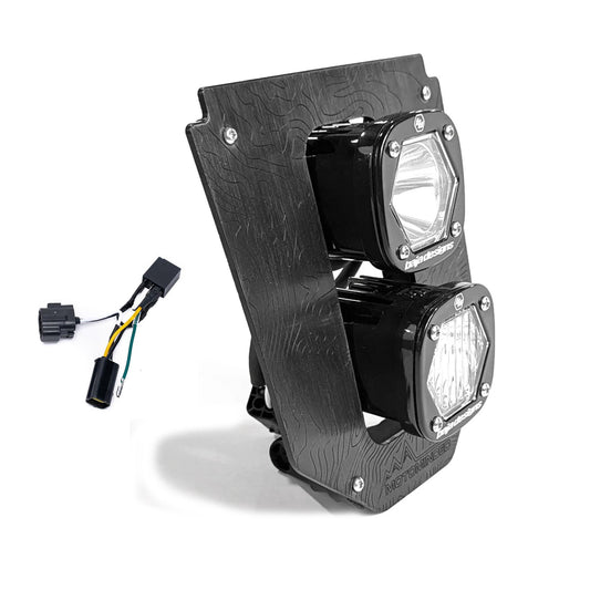 Baja Designs Husqvarna Dual S1 Gemini (D/C) LED Headlight Kit 2024-2025 Husqvarna FE, TE