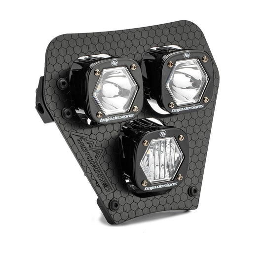 Baja Designs KTM Triple S1 Hydra (D/C) LED Headlight Kit 2024-2025 KTM XCF-W, EC